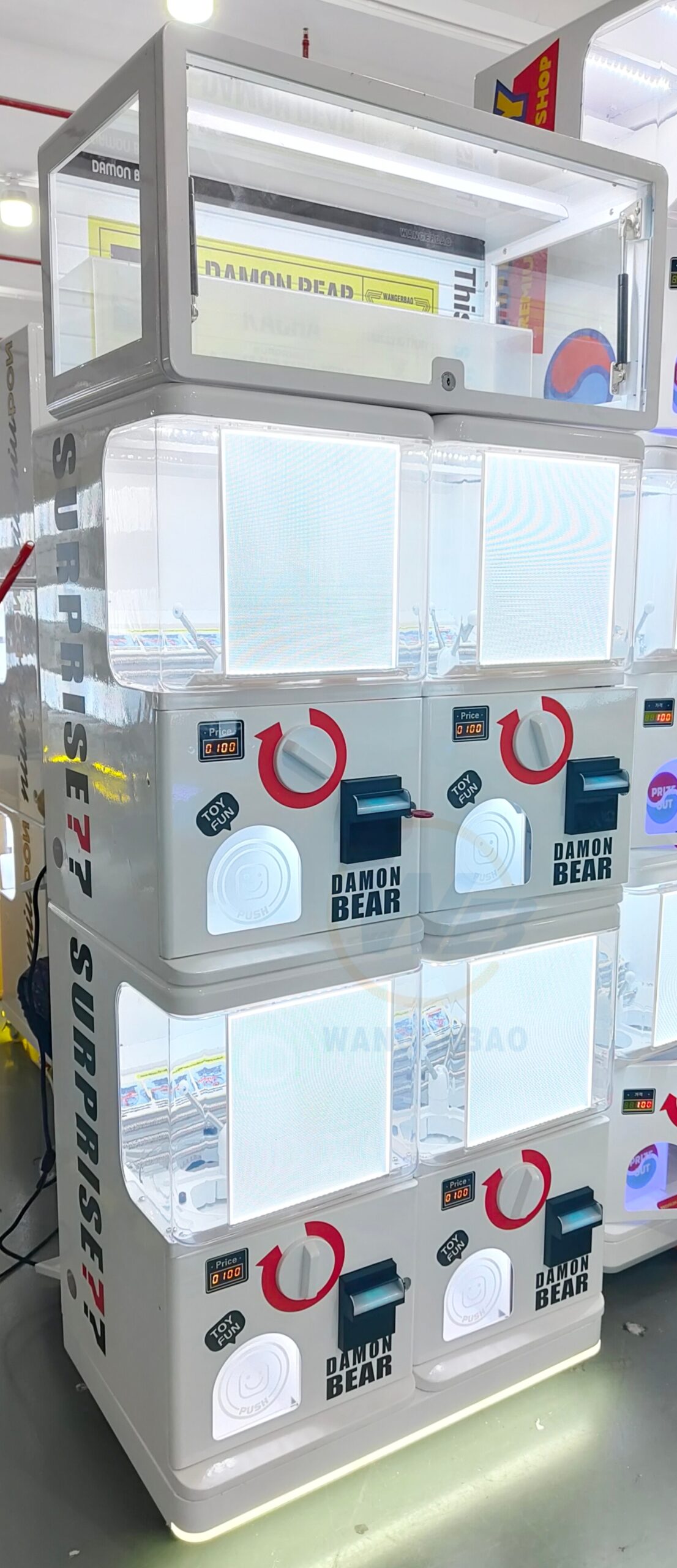 mini metal gacha with bill acceptor