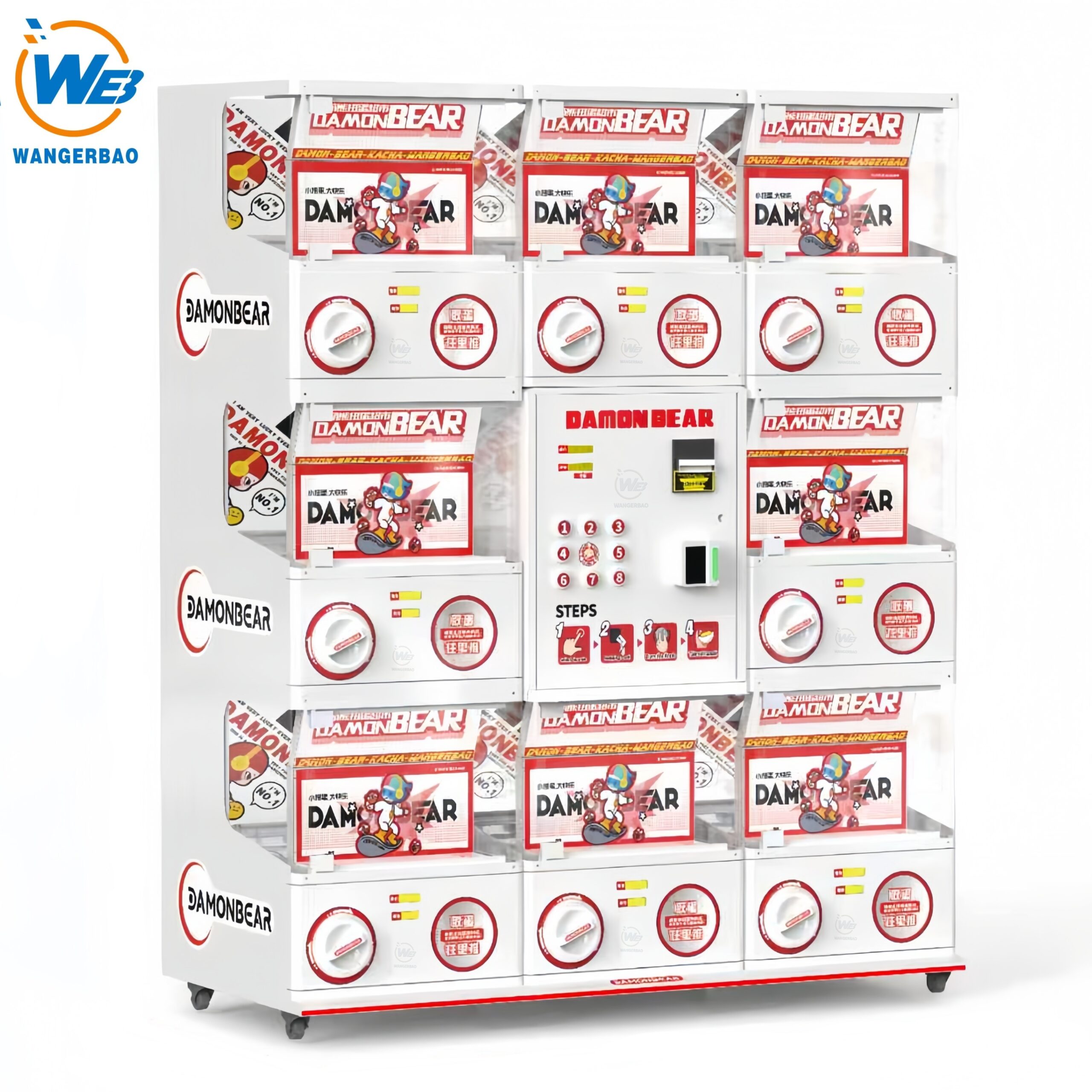 Big Gashapon Machine Metal Gacha with One Payment Central Capsule Vending Machin &hellip;